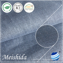 142 GSM Plain 100% tissu de lin pour chemises pour hommes tissu fournisseur de tissu pour tissu de vêtements à vendre
